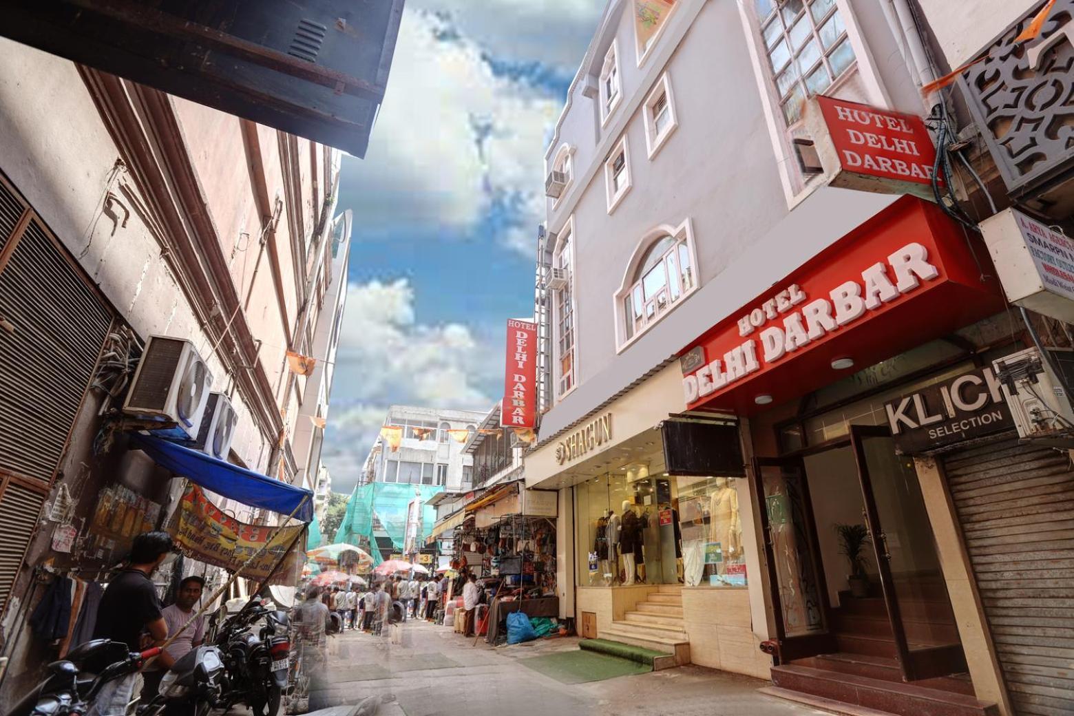 Hotel Delhi Darbar ภายนอก รูปภาพ